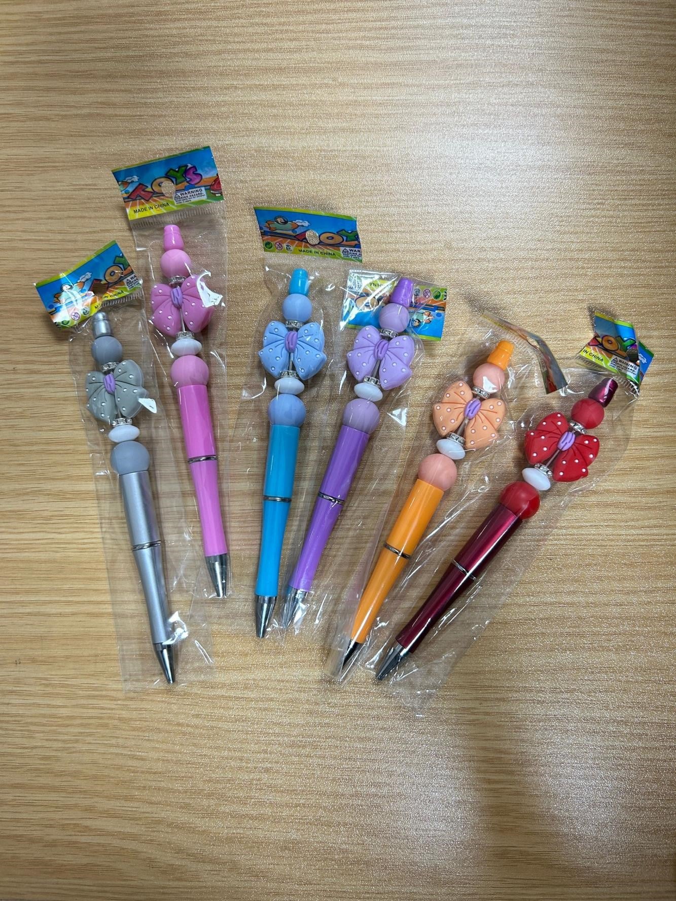 DIY silicone beading pen Creative Student handmade leopard print floral beading pen High appearance level printed silicone beading pen